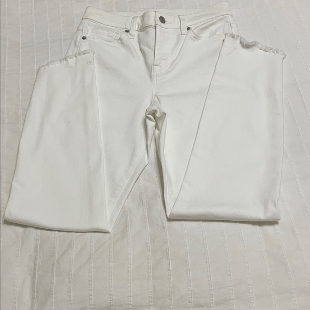 White jeans